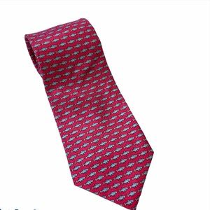 Vineyard Vines School of Sharks Silk Neck Tie